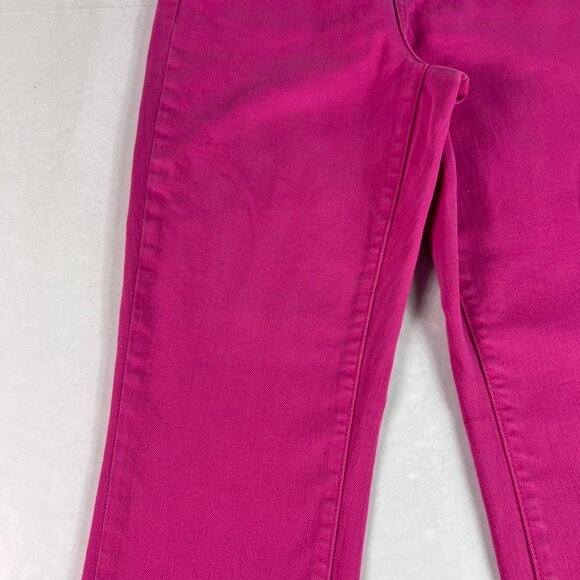 Judy Blue Jeans Women 27x27* Slim Mid Rise Ankle Pink Faded Stretch Denim Tag 27 - Picture 4 of 16